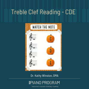 Treble Clef Reading CDE
